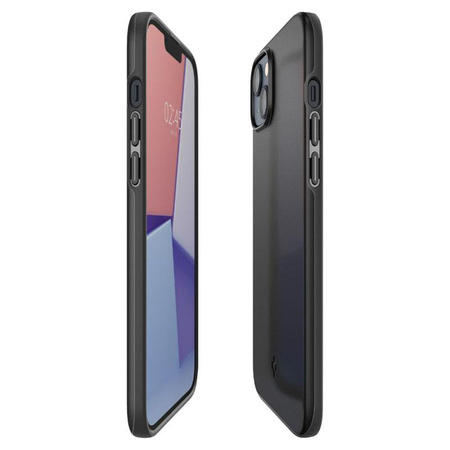 Spigen Thin Fit - Hülle für iPhone 15 Plus / iPhone 14 Plus (Schwarz)