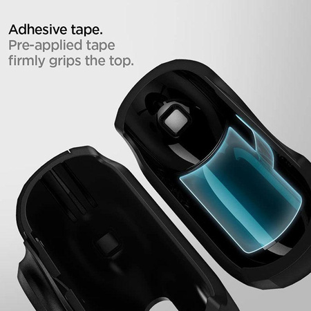 Spigen Tag Armor Duo - tok Apple Airpods Pro 1 / 2 / AirTag (fekete)