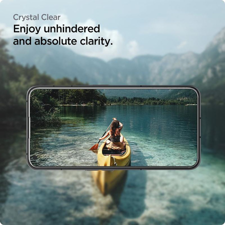 Spigen Alm üveg.TR 2-Pack - Edzett üveg Nothing Phone 2 készülékhez (2 db.) (átlátszó)