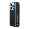 BMW Tricolor Stripe - Coque iPhone 14 Pro Max (Noir)