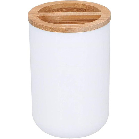 Alpina - Set de 6 accessoires de salle de bain en bambou
