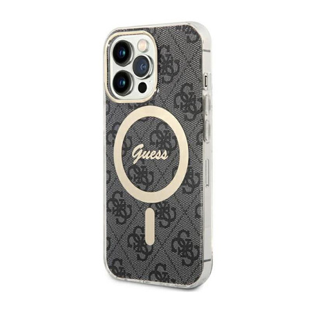 Guess 4G MagSafe - iPhone 13 Pro Case (Black)