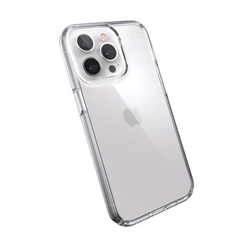 Speck Presidio Perfect-Clear - pouzdro pro iPhone 13 Pro s povrchovou úpravou MICROBAN (čiré)