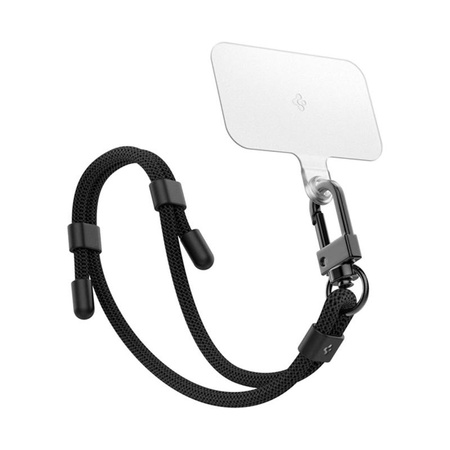 Spigen Universal Strap Set Crossbody & Wrist - Rameno + řemínek pro telefon na zápěstí (černá)