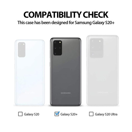 Crong Color Cover - Etui Samsung Galaxy S20+ (bleu)