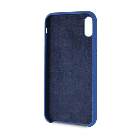 BMW Silicone M Collection - Coque pour iPhone Xr (bleu)