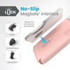 Speck Presidio2 Grip ClickLock & MagSafe - Hülle für iPhone 16e / iPhone 15 / iPhone 14 / iPhone 13 (Dahlia Pink / Rose Copper)