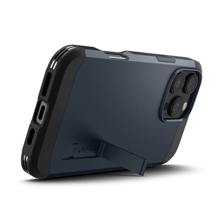Spigen Tough Armor MagSafe - Coque pour iPhone 16 Pro Max (Metal Slate)
