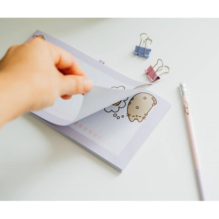 Pusheen - Notepad with fridge magnet + pencil from Moments collection