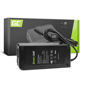 Green Cell - Chargeur 42V 4A (RCA) pour batterie de vélo électrique 36V