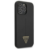 Guess Silicone Triangle Logo - Etui iPhone 13 Pro Max (czarny)