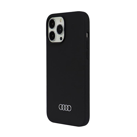 Audi Silicone Case - Coque pour iPhone 13 Pro Max (Noir)