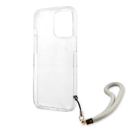 Guess Marble Strap - Etui iPhone 13 Pro Max (szary)