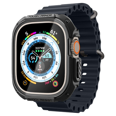 Spigen Tough Armor - Case for Apple Watch Ultra 49 mm (black)