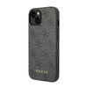 Guess 4G Metal Gold Logo - Coque pour iPhone 14 Plus (gris)