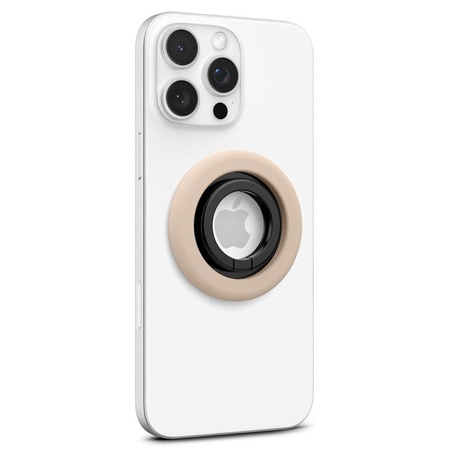 Spigen Nano Pop MagSafe Phone Ring - Porte-doigt magnétique avec fonction de support (Coconut Beige)