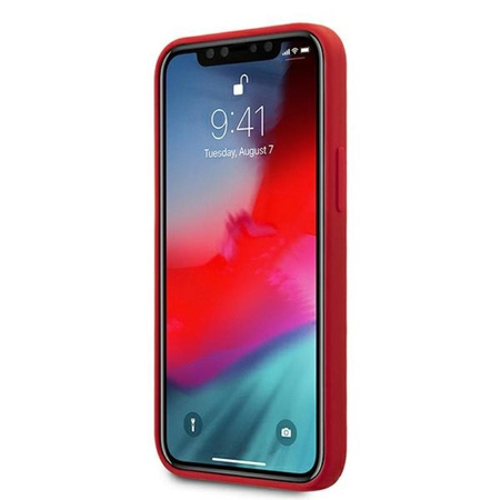 FERRARI On Track Silicone - iPhone 12 / iPhone 12 Pro Case (red)