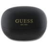 Guess Capsule nyomtatott logóval - TWS ANC & ENC Bluetooth fejhallgató + töltőtáska (fekete)