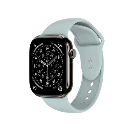 Crong Liquid - řemínek pro Apple Watch 38/40/41/42 mm (mátově modrý)