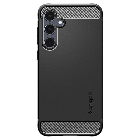 Spigen Rugged Armor - tok Samsung Galaxy A55 5G (matt fekete)