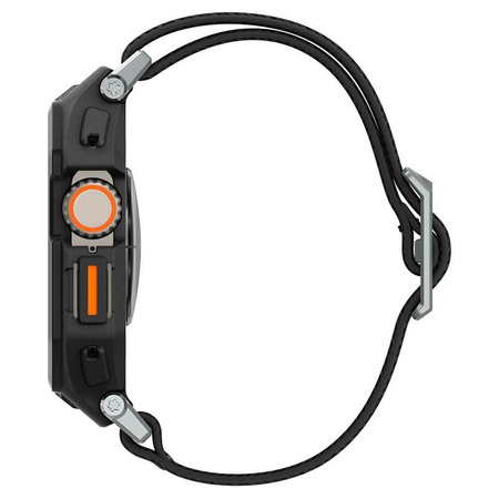 Spigen Lite Fit "Pro" - Etui z paskiem do Apple Watch Ultra 1/2 49 mm (Matte Black)