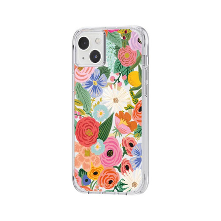 Rifle Paper Clear MagSafe - iPhone 14 Plus tok (Garden Party Blush)