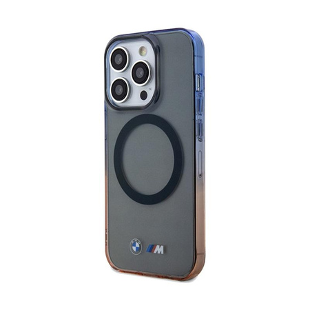 BMW Gradient Bumper MagSafe - iPhone 15 Pro Max Case (Gray)