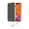 Guess 4G Charms Collection - iPhone 14 tok (szürke)