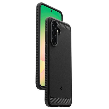 Spigen Rugged Armor - Etui pour Samsung Galaxy A56 5G (Noir mat)
