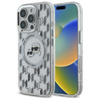 Karl Lagerfeld IML Monogram Karl & Choupette Head MagSafe - Etui iPhone 16 Pro (przezroczysty)