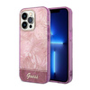 Pouzdro Guess Jungle - iPhone 14 Pro (růžové)
