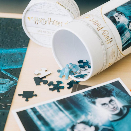 Harry Potter - Puzzle 500 prvků v dekorativní krabičce (Harry Potter a vězeň z Azkabanu)