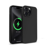 Crong Color Cover Magnetic - iPhone 15 Pro MagSafe Case (black)