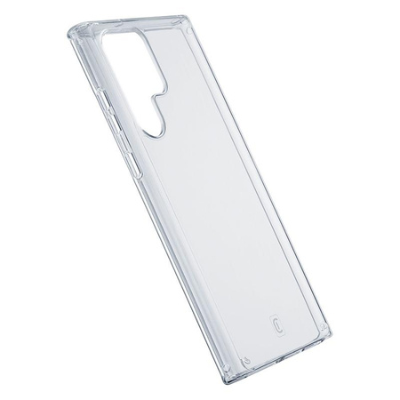 Cellularline Clear Strong - Samsung Galaxy S23 Ultra Hülle mit antimikrobiellem Schutz (klar)