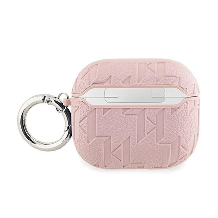 Karl Lagerfeld Monogram Karl Head - pouzdro AirPods 3 (růžové)