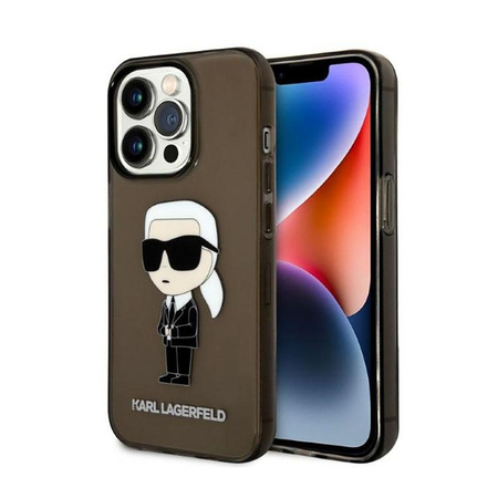 Karl Lagerfeld IML NFT Ikonik - iPhone 14 Pro Case (black)