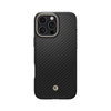 Spigen Enzo Aramid Mag MagSafe - Pouzdro iPhone 16 Pro (Black / Natural)