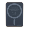 Guess 4G Strassed Metal Logo MagSafe - Induktion Power Bank 5000 mAh 15W MagSafe (Gold)