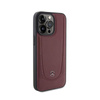 Mercedes Leder Urban Line - iPhone 15 Pro Tasche (rot)