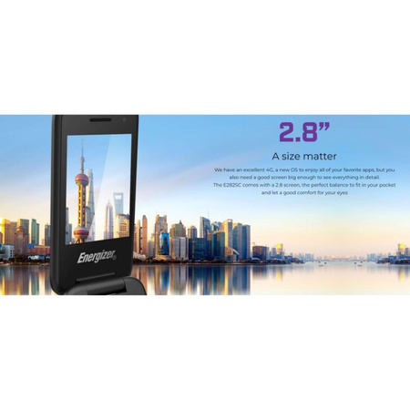 Energizer E282SC - Telefon 512MB RAM 4GB 2.8" 4G Dual Sim EU (arany)