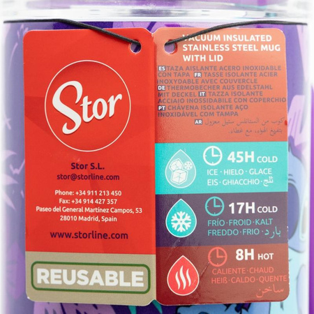 Disney Stitch - XL Rambler stainless steel thermal mug 940 ml