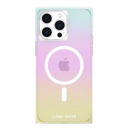 Case-Mate BLOX MagSafe - iPhone 15 Pro Max Case (Rainbow Frosting)