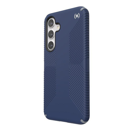 Speck Presidio2 Grip - Étui Samsung Galaxy S24+ (Bleu côtier / Gris poussière)