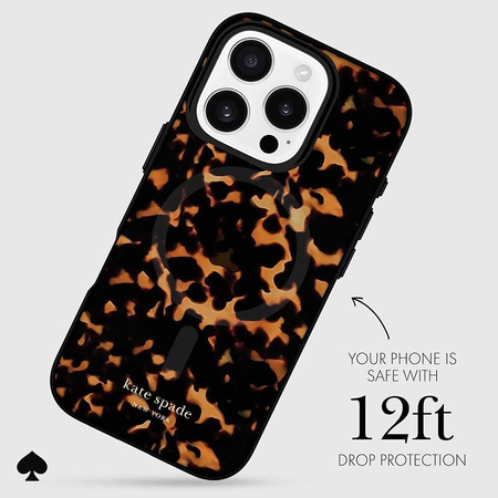 Kate Spade New York Schutzhülle MagSafe - iPhone 16 Pro (Schildpatt)