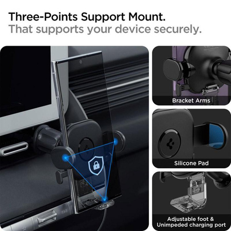 Spigen UTS12 OneTap - Universal Car Mount (Black)