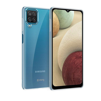 Crong Crystal Slim Cover - Samsung Galaxy A12 tok (átlátszó)