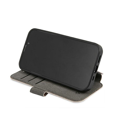 Pouzdro Guess Booktype 4G Big Metal Logo - iPhone 13 Pro Max (růžové)