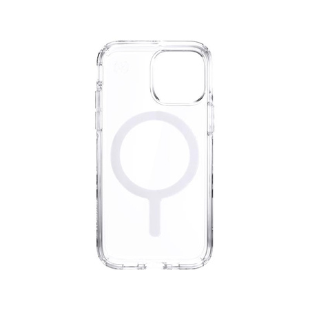 Speck Presidio Perfect-Clear + MagSafe - iPhone 13 Mini Case with MICROBAN Coating (Clear)