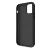 Guess Saffiano 4G Circle Logo - Etui iPhone 11 Pro Max (czarny)