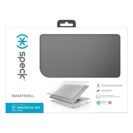 Speck SmartShell - Obudowa MacBook Air 15" M3 (2024) / M2 (2023) (Obsidian)